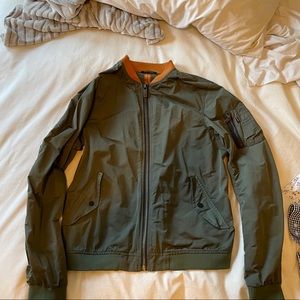 Green Scotch & Soda bomber jacket. Worn twice